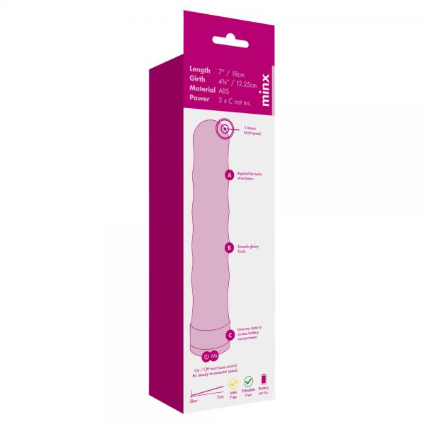 Silencer Vibrator Pink Minx