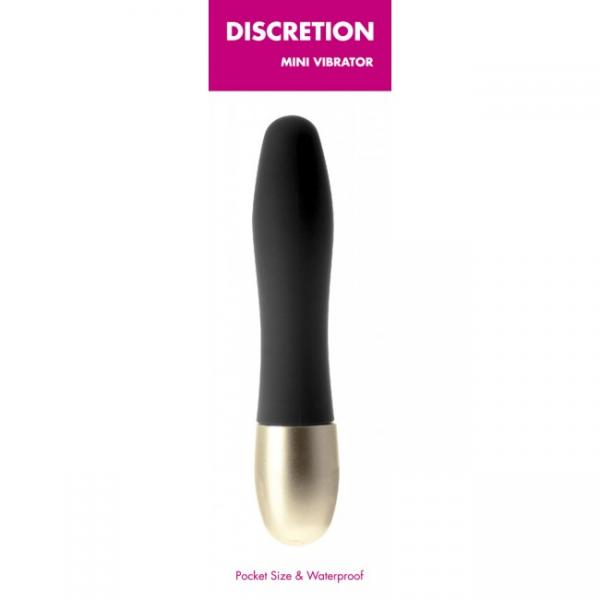 Discretion Black Mini Vibrator Minx