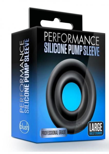 Performance Silicone Pump Sleeve Large Black