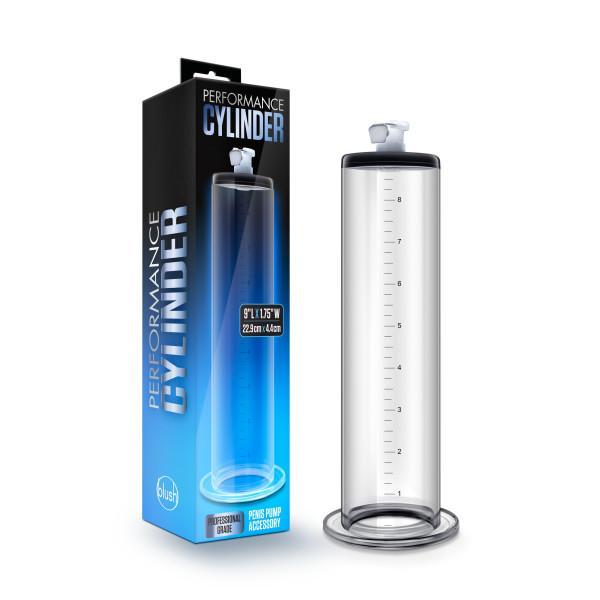 Performance 9 Inches X 1.75 Inches Pump Cylinder Clear