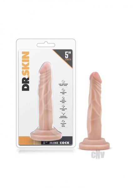 Dr Skin 5 inches Mini Cock Beige Dildo