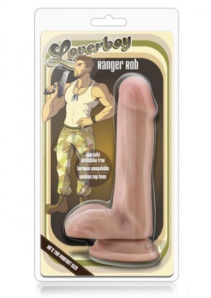 Loverboy Ranger Rob 6 inches Realistic Cock Vanilla