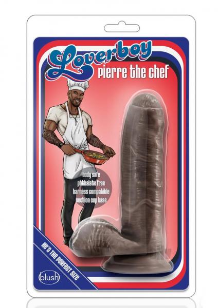 Loverboy Pierre The Chef Chocolate Brown Dildo