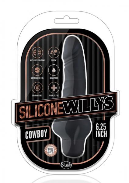 Silicone Willy's Cowboy 6.25 inches Vibrating Dildo