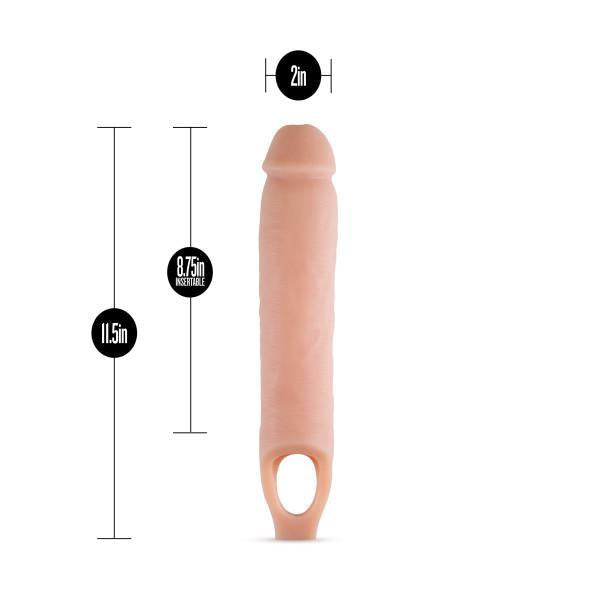 Performance 11.5 inches Cock Sheath Penis Extender Beige