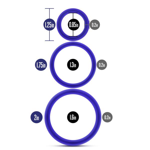 Performance VS4 Pure Premium Silicone Cockring Set