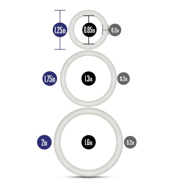 Performance VS4 Pure Premium Silicone Cockring Set