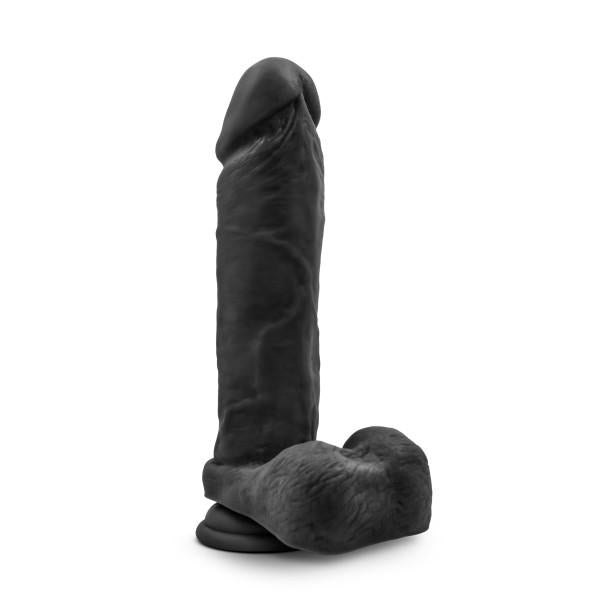 Au Natural Bold  - 9'' Dildo - Black