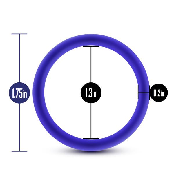 Performance Ring VS1 Medium Silicone Indigo