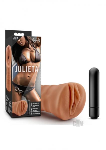 M For Men Julieta Mocha Tan Vagina Stroker