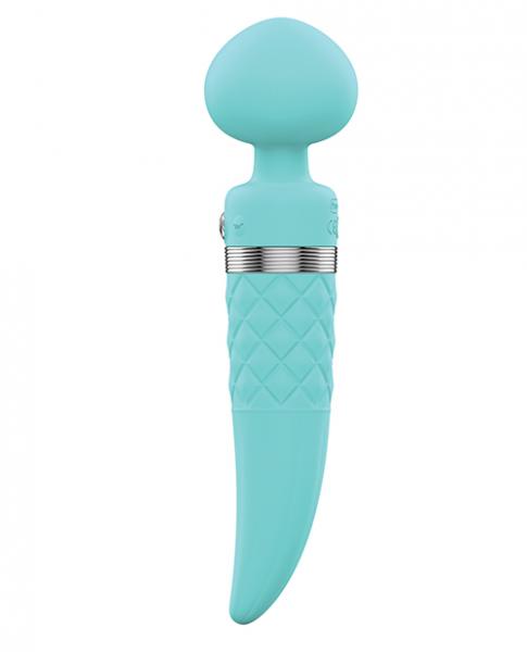 Pillow Talk Sultry Massager Wand Teal