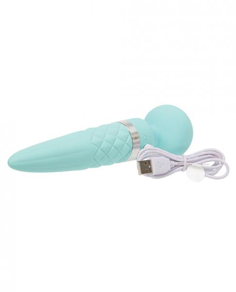 Pillow Talk Sultry Massager Wand Teal