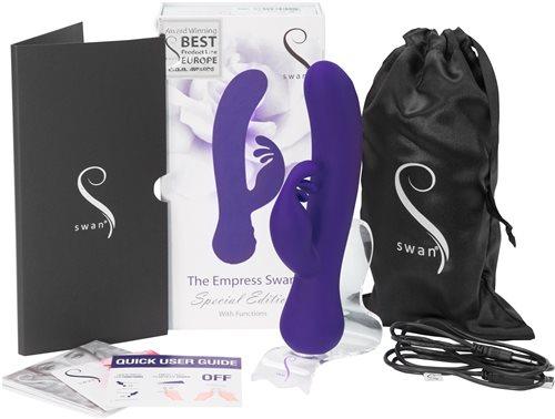 The Empress Swan Vibrator Purple