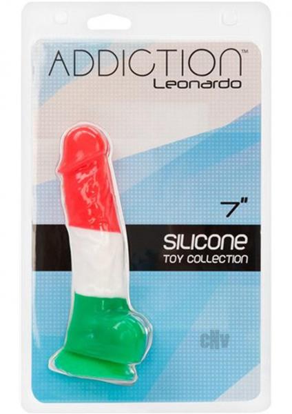 Addiction Leonardo 7 inches Multi-color Dildo