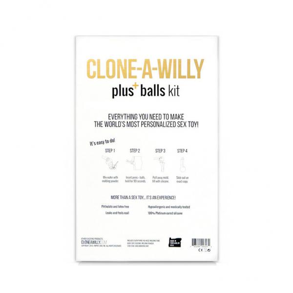 Clone A Willy Plus + Balls Kit