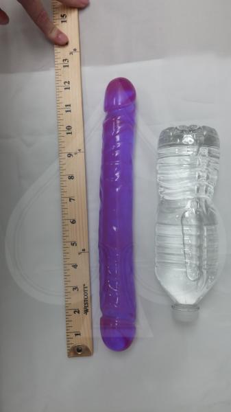 Jellies Jr 12'' Double Dong - Purple