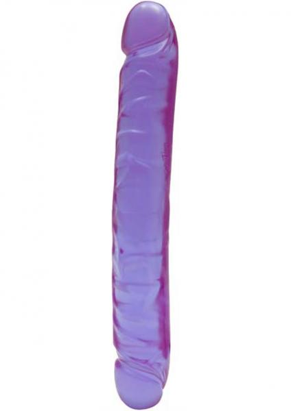 Jellies Jr 12'' Double Dong - Purple