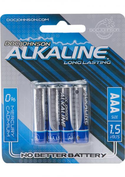 Doc Johnson Alkaline Batteries AAA 4 Pack