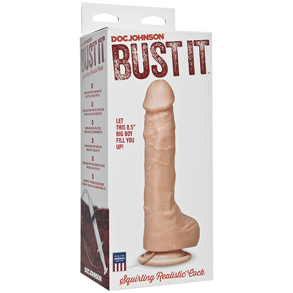 BUST IT Squirting Realistic Dildo