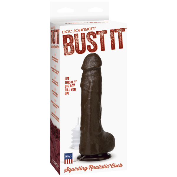 BUST IT Squirting Realistic Dildo