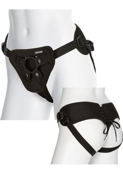 Vac-U-Lock Corset Harness - Black