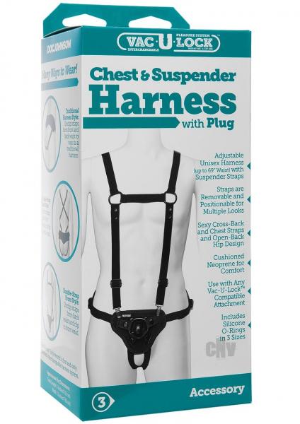 Vac-U-Lock Chest Suspender Harness