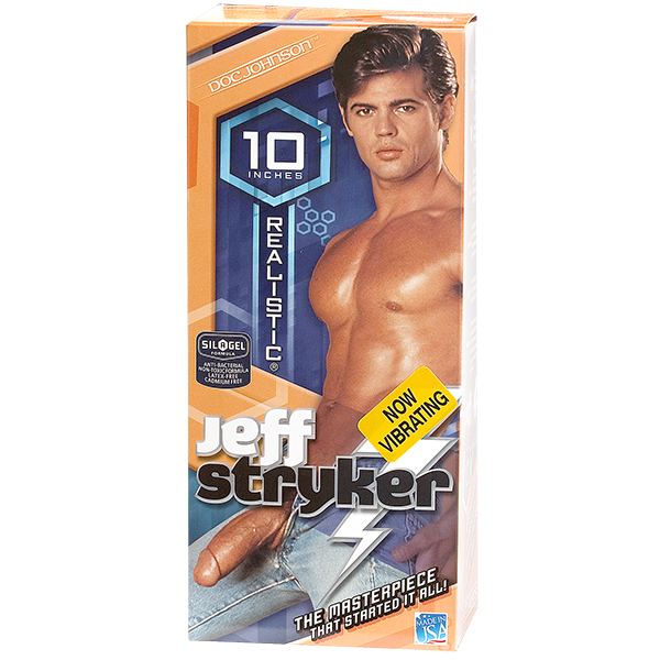 Jeff Stryker Vibrating Cock Beige Dildo