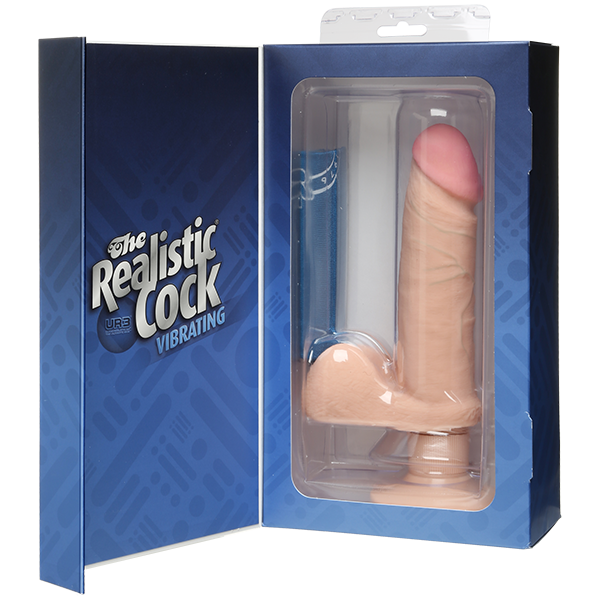 The Realistic Cock - Ur3 - Vibrating 6 Inch