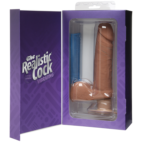 The Realistic Cock - Ur3 - Vibrating 6 Inch