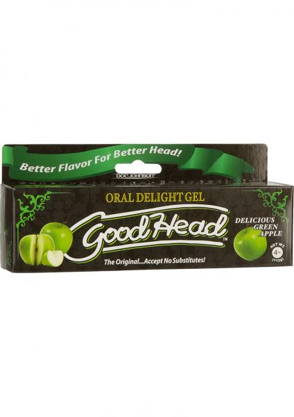 Goodhead Oral Delight Gel Green Apple 4oz Tube