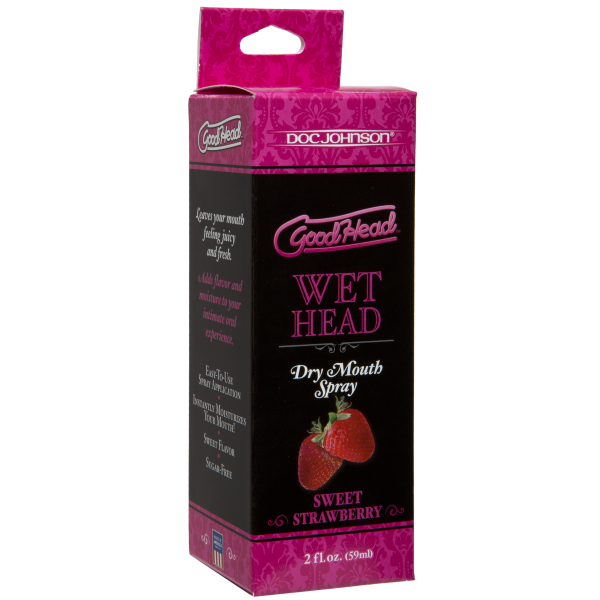 Goodhead Wet Head Dry Mouth Spray Strawberry