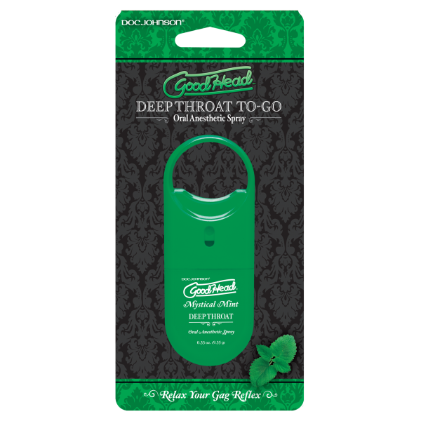 Goodhead Deep Throat To Go Mint Spray