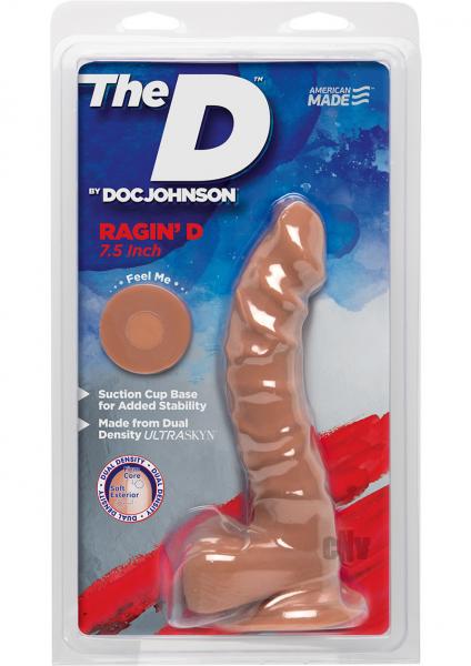 The D Ragin 7.5 inches Dildo with Balls