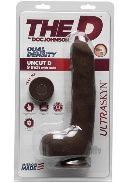 Uncut D Ultraskyn 9 inch Dildo