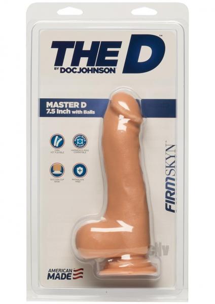 The D Master D Firmskyn 7.5 inches Cock