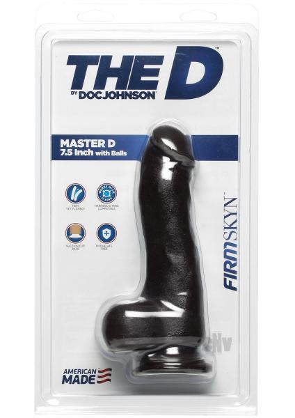 The D Master D Firmskyn 7.5 inches Cock