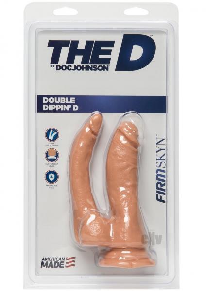 The D Double Dippin D Firmskyn Dildo