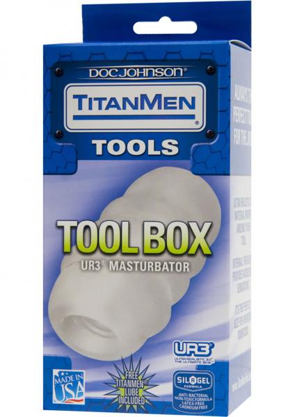 Titanmen Tools Tool Box Masturbator UR3 Clear