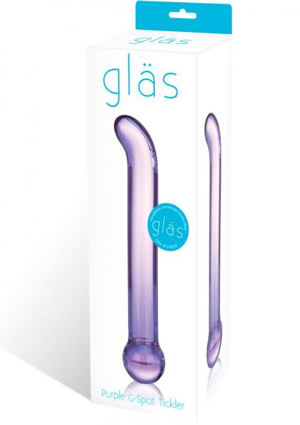 Glas G Spot Tickler Wand - Purple