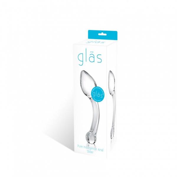 Glas Pure Indulgence Anal Slider Clear