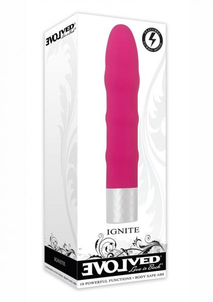 The Ignite Turbo Boost Plastic Vibrator Pink