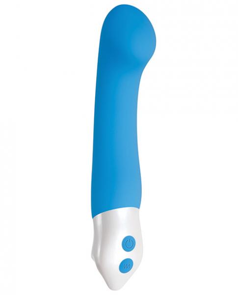 Tempest G Silicone Rechargeable G-Spot Vibrator Blue