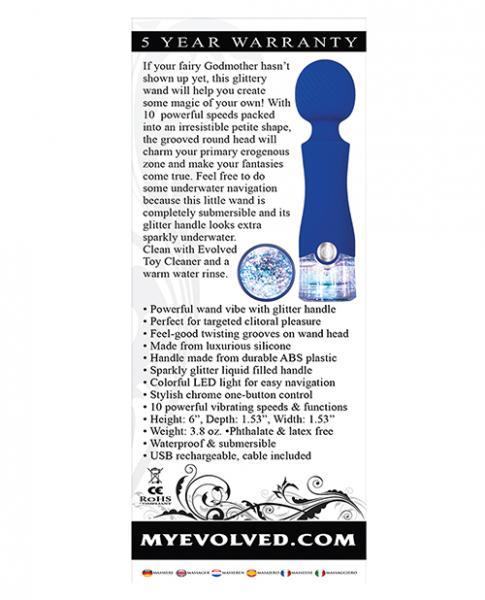 Dazzle Blue Body Wand Massager