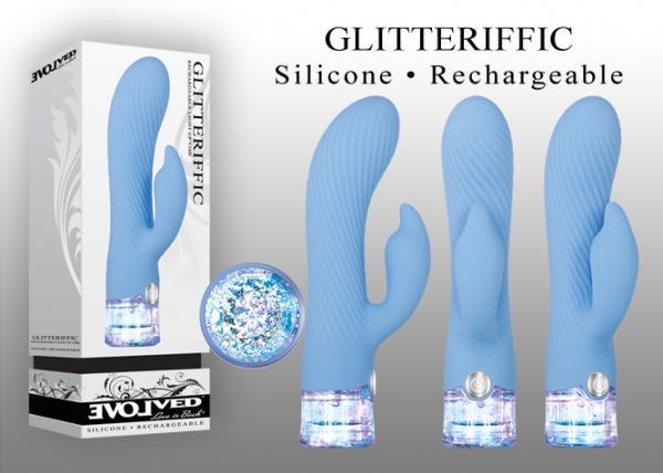 Glitteriffic Blue Rabbit Vibrator