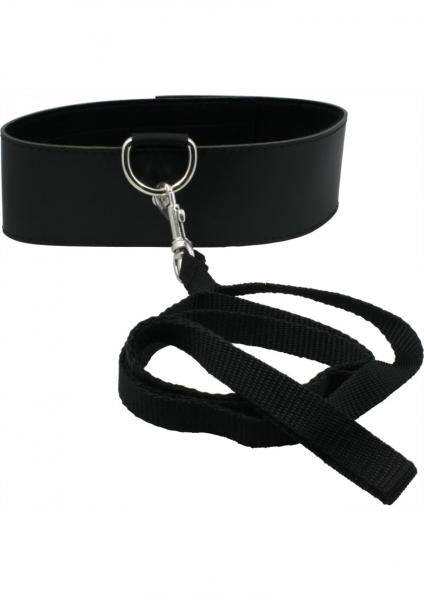 Sex And Mischief Leash & Collar Black