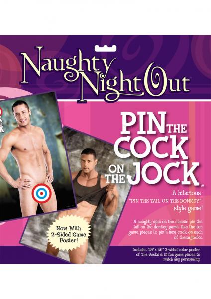 Naughty Night Out Pin The Cock On The Jock