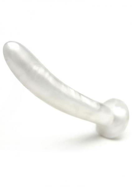 Leisure Silicone Vibrator 7 Inches Pearl White