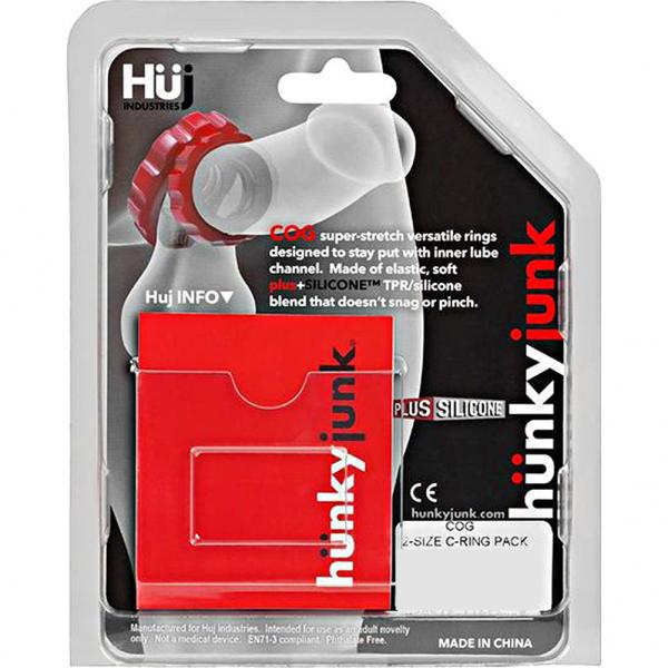 Hunkyjunk Cog 2 Size C-ring Pack