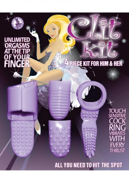 Clit Kit 4 Piece Kit For Him And Her Lavender