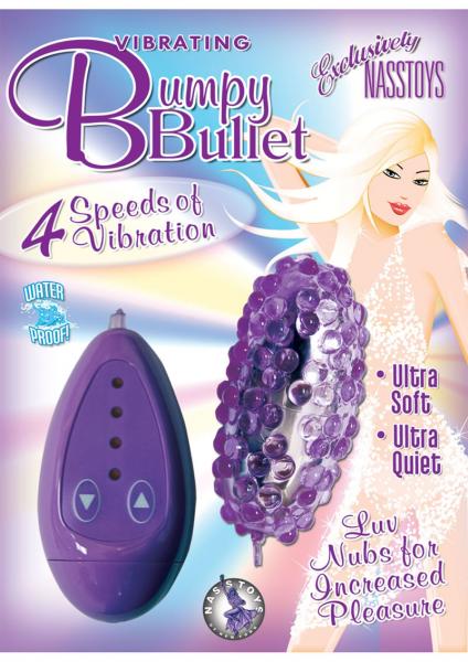 Vibrating Bumpy Bullet (purple)